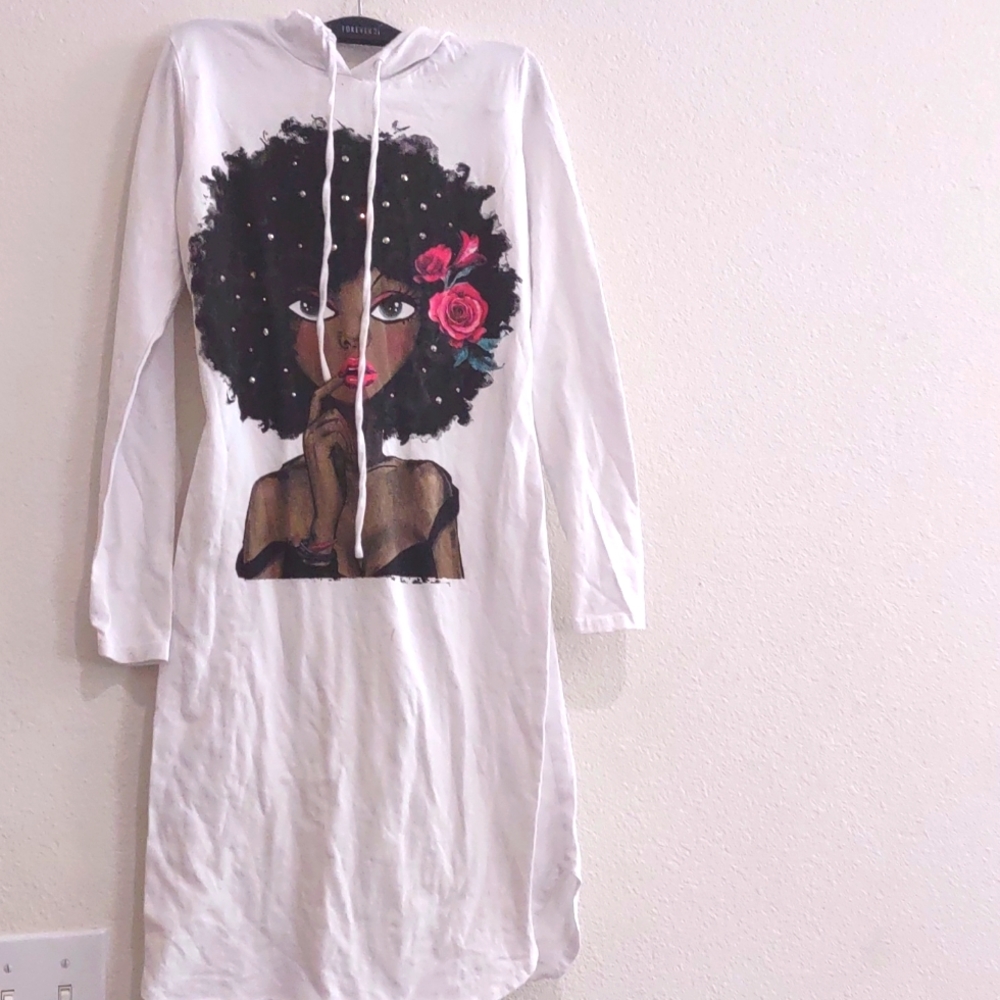 Topia Hoodie Dress Sz 8